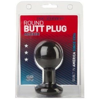 Holiday Gift Set Of Round Butt Plug Medium Black And a Classix Mini Mite Massager: Health & Personal Care