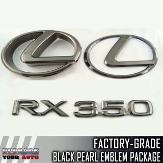 2013 Lexus RX350 black pearl emblem kit: Automotive