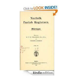 Norfolk parish registers. marriages (1899) eBook: W. P. W. Phillimore: Kindle Store