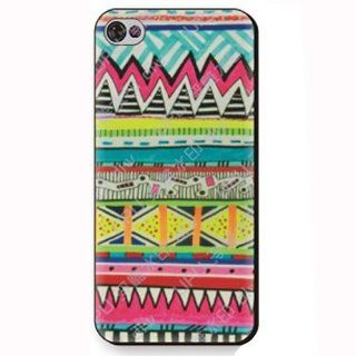 Meaci Iphone 5 Aztec Tribal Maya Quirky Stripes Pattern Series Fast Colours Protective Pc Hard Case 1x Free Anti dust Plug Stopper random Color (X): Cell Phones & Accessories