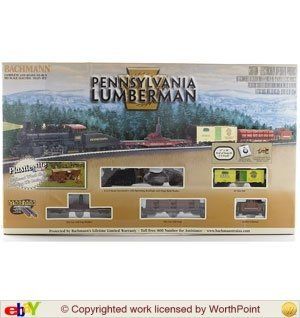 Bachmann Pennsylvania Lumberman Train Set 160 695 Ho: Toys & Games