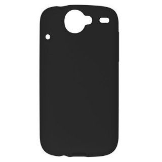 NEW BLACK SOFT RUBBER/SILICONE SKIN CASE COVER FOR GOOGLE/HTC NEXUS ONE PHONE: Cell Phones & Accessories
