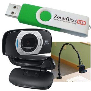 Maxi Combo 3 ZoomText 10 USB Magnifier Camera Clamp Health & Personal Care
