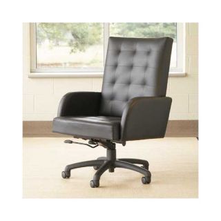 High Point Furniture High Back Executive Chair with Spider Swivel Base