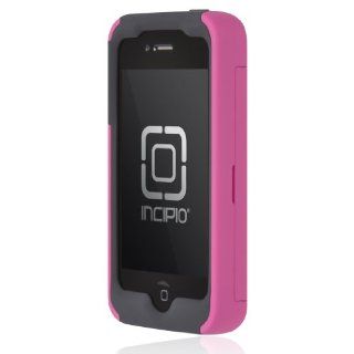 Incipio IPH 675 Stowaway Credit Card Case for iPhone 4/4S   Retail Packaging   Pink/Gray Cell Phones & Accessories