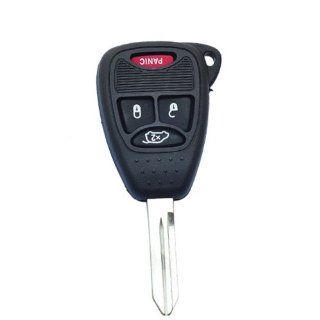 New Remote Key Shell with Pad For Chrysler Pacifica Dodge Nitro Jeep 4BT : Vehicle Keyless Entry : MP3 Players & Accessories