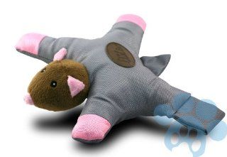 Pet Pal Grey Squirrel Dog Throw and Chew Toy : Pet Supplies