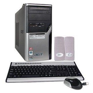 Acer Aspire AM3100 U3202A AMD Athlon 64 X2, 2.8 GHz, 3 GB DDR2 SDRAM, 500 GB Hard Drive, DVDRW Drive, Windows Vista Home Premium. : Desktop Computers : Computers & Accessories