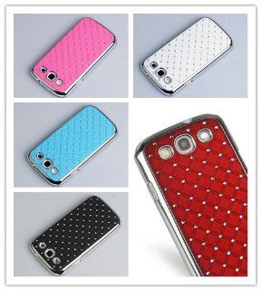 3D Special Luxury Bling Crystal Diamond Star Case Cover For Samsung Galaxy Mobile Smart Phones (Red, Galaxy W i8150 (T Mobile Exhibit 2 II 4G SGH T679)): Cell Phones & Accessories