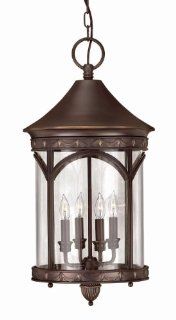 Hinkley Lighting 2312CB 4 Light Outdoor Pendant from the Lucerne Collection, Copper Bronze   Ceiling Pendant Fixtures  