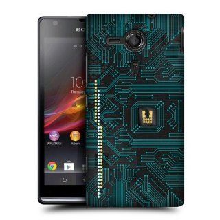 Head Case Designs Black Circuit Board Design Back Case Cover for Sony Xperia SP C5303: Cell Phones & Accessories