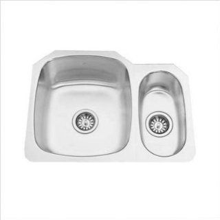Kindred KSCM2RUA/9D 19" x 25" Double Bowl Undermount Stainless Steel Kitchen Sink: Toys & Games