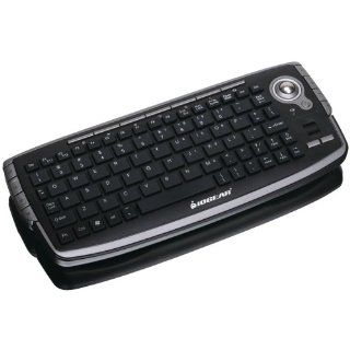 IOGEAR GKM681R 2.4GHz Wireless Compact Keyboard with Optical Trackball and Scroll Wheel (Silver/Black): Electronics
