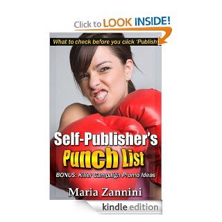 Self Publisher's Punch List eBook Maria  Zannini Kindle Store