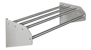 Ex Cell Kaiser 707 36A Aluminum Wall Mounted Coat Rack, 36" Length x 15" Width x 11 3/4" Height: Industrial & Scientific