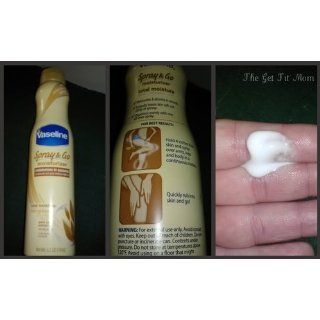Vaseline Spray and Go Moisturizer in Total Moisture, 6.5 Ounce : Body Lotions : Beauty