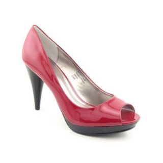 Style & Co 0414MSN1186 Red Peep Toe Pumps Women Shoes 5.5 M NEW: Pumps Shoes: Shoes