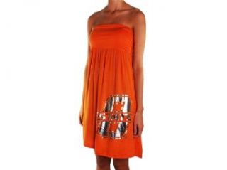 Tradition 8 Women's OSU Foil Short Dress Dress Orange: Clothing