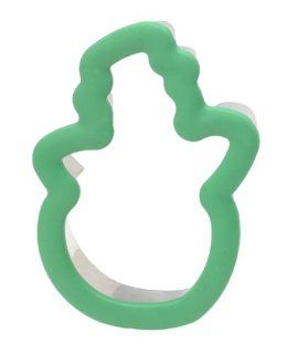 Wilton Snowman Comfort Grip Stainless Steel Cookie Cutter: Christmas Cookie Cutters: Kitchen & Dining