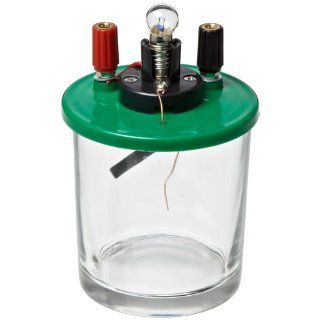 American Educational Conductivity of Solutions with Glass Jar, 4" Length x 4" Width x 5" Height: Industrial & Scientific