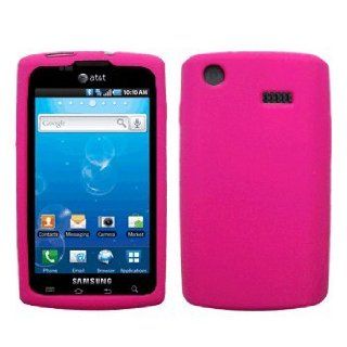 Cbus Wireless Hot Pink Silicone Case / Skin / Cover for Samsung Captivate SGH I897: Cell Phones & Accessories