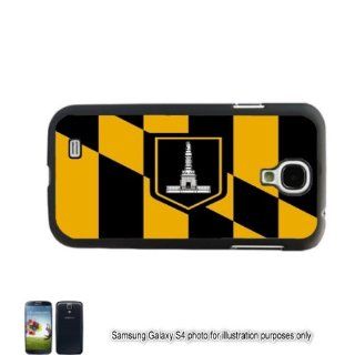 Baltimore Maryland MD City State Flag Samsung Galaxy S IV S4 GT I9500 Case Cover Skin Black: Cell Phones & Accessories
