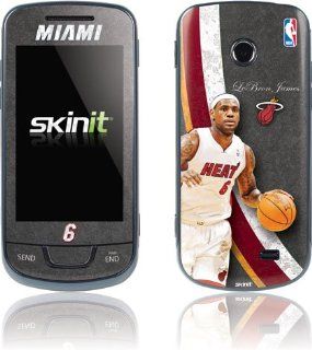 NBA   Player Action Shots   Miami Heat LeBron James #6 Action Shot   Samsung T528G   Skinit Skin: Cell Phones & Accessories