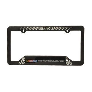Nascar License Plate Frame Plastic Wincraft : Sports Fan License Plate Covers : Sports & Outdoors