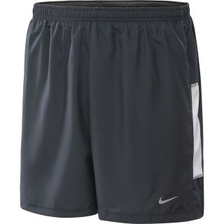 NIKE Mens 5 Woven Reflective Running Shorts   Size 2xl, Dk.obsidian/white