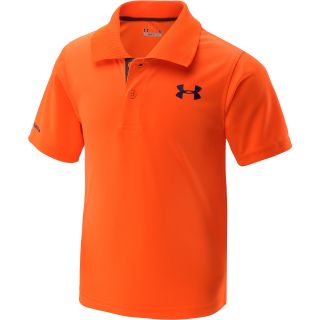 UNDER ARMOUR Toddler Boys Matchplay Short Sleeve Polo   Size: 3t, Orange