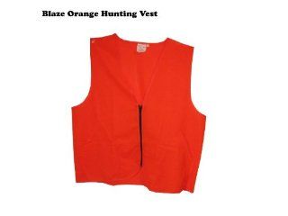 Blaze Orange Hunting Vest M/L : Camouflage Hunting Apparel : Sports & Outdoors