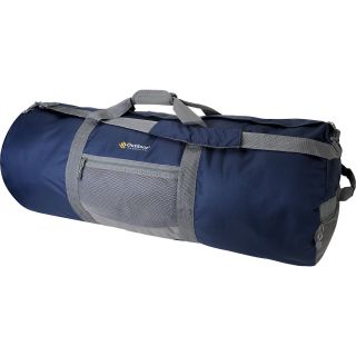 OUTDOOR Utility Colossal Duffel Bag and Pouch   Size: 2xl, Black