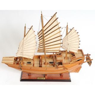 Old Modern Handicrafts Chinese Junk Model Boat