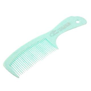 Ladies Flat Handle Green Plastic Comb Hair Beauty Tool: Health & Personal Care