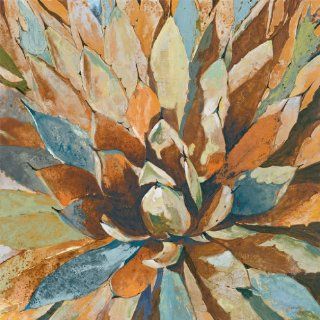 Agave Hues by Georgie Fine Art Canvas 35 x 35 in Gallery Wrap Wall Decor  Prints  