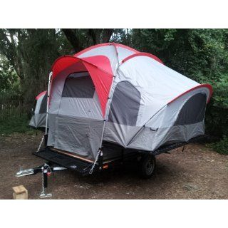 Lifetime Deluxe Tent Trailer Kit (Grey/Red) : Pop Up Camper : Sports & Outdoors