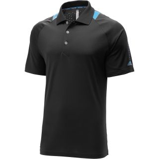 adidas Mens ClimaChill Shoulder Print Short Sleeve Golf Polo   Size: Xl,