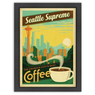 Americanflat Coffee Seattle Supreme Poster