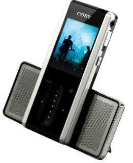 Coby 1.66 inch Video MP3 Player with Touchpad Control and Stereo Speakers 1 GB MP735 1GBLK (Black) (Discontinued by manufacturer) : MP3 Players & Accessories