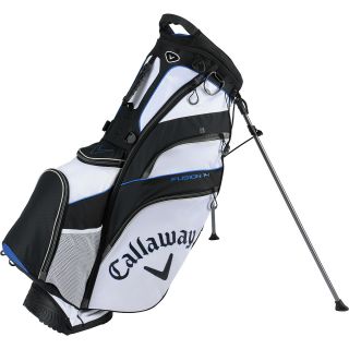 CALLAWAY Fusion 14 Hybrid Stand Bag, Black/white/blue