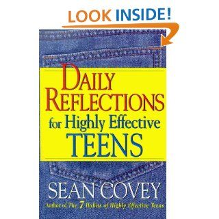 Daily Reflections For Highly Effective Teens Sean Covey 8601401132240 Books