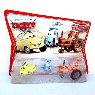 Disney Pixar Cars Tractor & 2 other Cars: Toys & Games