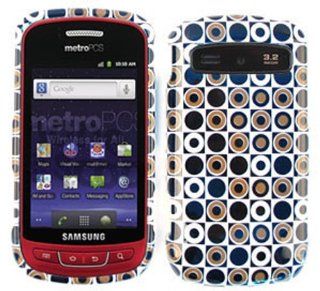 For Samsung Admire Vitality R720 Case Cover   Black Dark Green Polka Dots in Square TP1274: Cell Phones & Accessories
