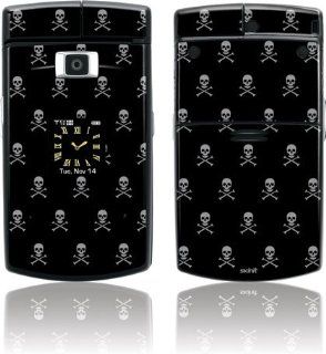 Skull Art   Skull and Crossbones (grey)   Samsung SCH U740   Skinit Skin Electronics