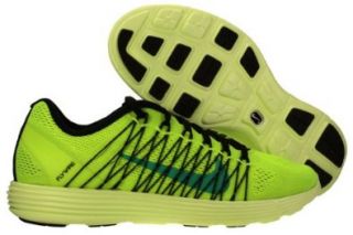Nike Mens Lunaracer+ 3 Running Shoes Volt/Atomic Teal/Black 554675 740 Size 13: Shoes