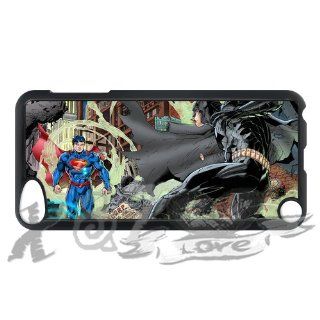 batman vs superman X&TLOVE DIY Snap on Hard Plastic Back Case Cover Skin for iPod Touch 5 5th Generation   721: Cell Phones & Accessories