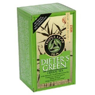 Triple Leaf Teas   Dieter's Green Herbal Tea, 20 bag: Health & Personal Care