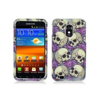 SKULL & ROSES HARD CASE COVER FOR SAMSUNG GALAXY S2 EPIC TOUCH 4G D710 SPRINT [In Casesity Retail Packaging]: Everything Else