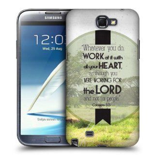 Head Case Designs What You Do Christian Typography Hard Back Case Cover for Samsung Galaxy Note 2 II N7100: Cell Phones & Accessories