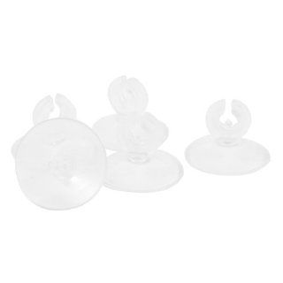 5 Pieces Aqurium Air Hose Clip Plastic Suction Cups for 0.24" Dia Tube : Aquarium Decor Ornaments : Pet Supplies